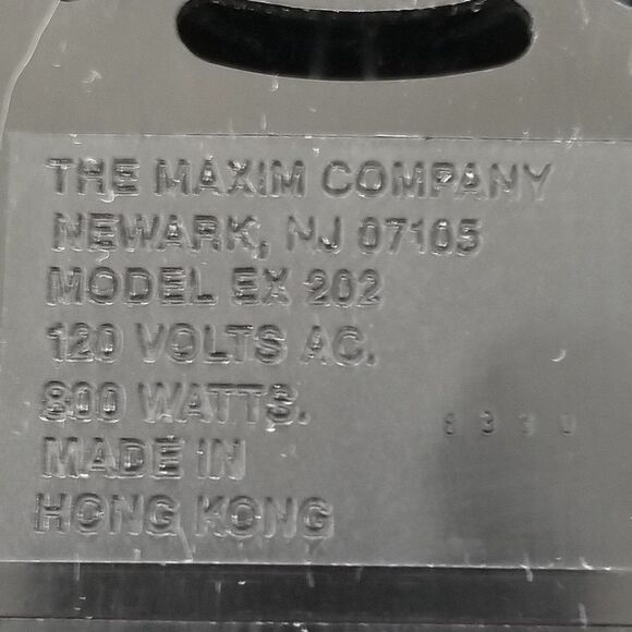 Maxim Exprés 2 Espresso + Cappuccino Machine EX-202 tested working black - Picture 8 of 9